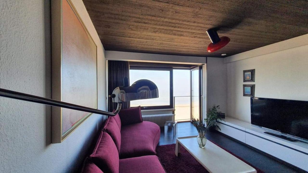 Modern appartement met frontaal zeezicht en privé parking Knokke-Le-Zoute Extérieur photo