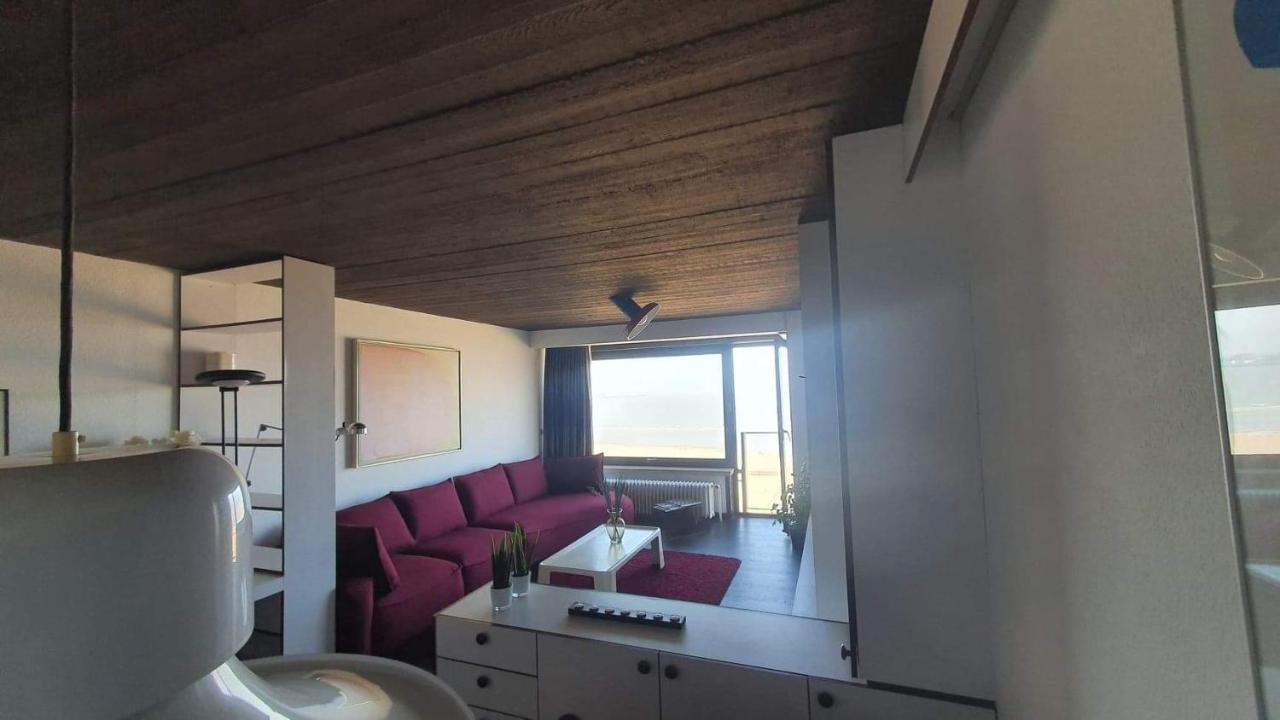 Modern appartement met frontaal zeezicht en privé parking Knokke-Le-Zoute Extérieur photo