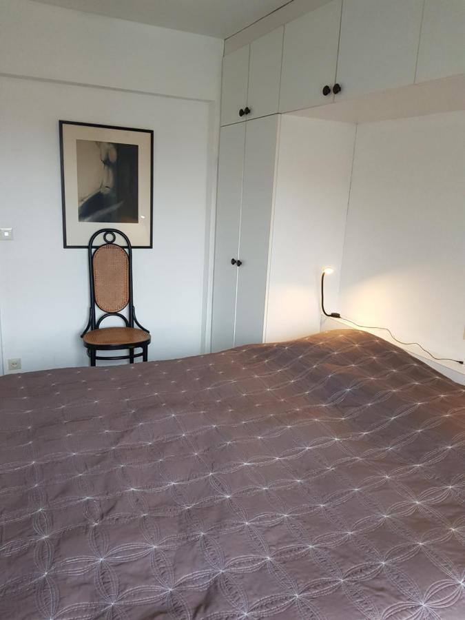 Modern appartement met frontaal zeezicht en privé parking Knokke-Le-Zoute Extérieur photo